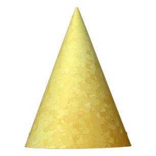 Chapeaux De Fêtes Faux Gold Hearts Party Modèle sur mesure tendance