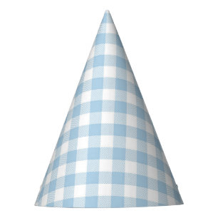 Chapeaux De Fêtes Faye et Lauren Blue Plaid
