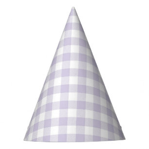 Chapeaux De Fêtes Faye et Lauren Pastel Purple Plaid