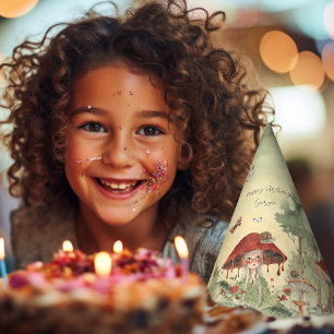 Chapeaux De Fêtes Fée magique de la forêt d'automne   Anniversaire