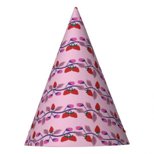 Chapeaux De Fêtes Fête d'anniversaire aux fraises