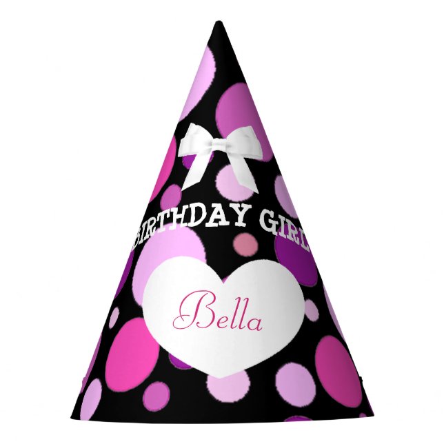 Chapeaux De Fêtes Fête d'anniversaire Casquette Fille d'anniversaire (Devant)