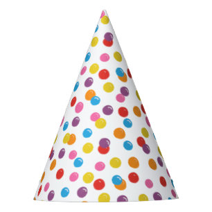 Chapeaux De Fêtes Fête d'anniversaire colorée pour enfants avec bonb