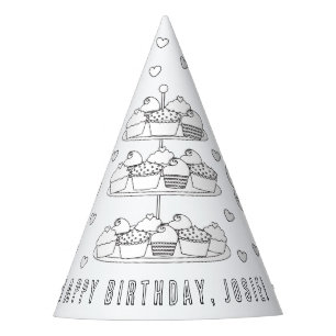 Chapeaux De Fêtes Fête d'anniversaire - Couleur votre propre Casquet