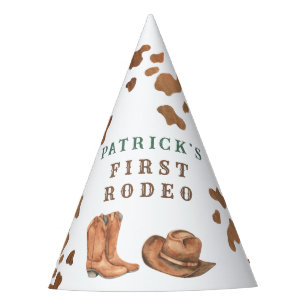 Chapeaux De Fêtes Fête d'anniversaire Cowboy Wild West 1er Rodéo