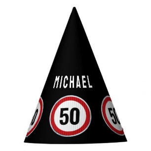 Chapeaux De Fêtes Fête d'anniversaire d'âge PERSONNALISÉ avec pannea