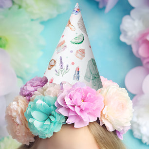 Chapeaux De Fêtes Fête d'anniversaire de fille au spa