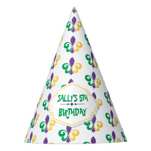 Chapeaux De Fêtes Fête d'anniversaire de mardi gras