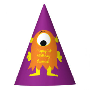 Chapeaux De Fêtes Fête d'anniversaire de Monster