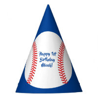 Fête d'anniversaire de sports mignons de base-ball