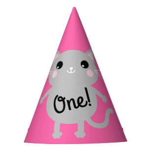 Chapeaux De Fêtes Fête d'anniversaire du chat