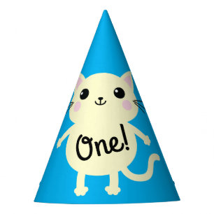 Chapeaux De Fêtes Fête d'anniversaire du chat