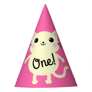 Chapeaux De Fêtes Fête d'anniversaire du chat