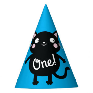Chapeaux De Fêtes Fête d'anniversaire du chat