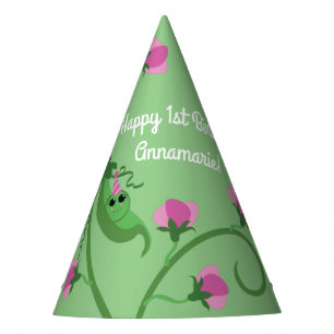 Chapeaux De Fêtes Fête d'anniversaire mignonne de pois doux ?ère