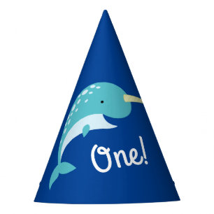Chapeaux De Fêtes Fête d'anniversaire Narwhal