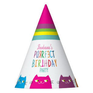 Chapeaux De Fêtes Fête d'anniversaire personnalisée pour fille