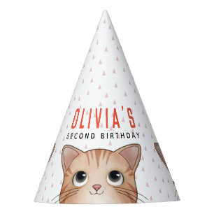 Chapeaux De Fêtes Fête d'anniversaire pour enfants avec de petits ch