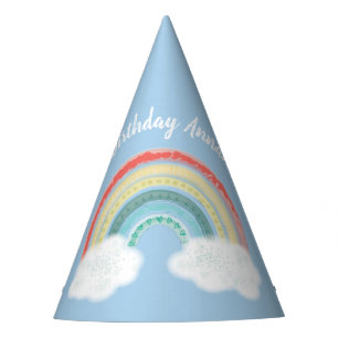 Chapeaux De Fêtes Fête d'anniversaire Rainbow