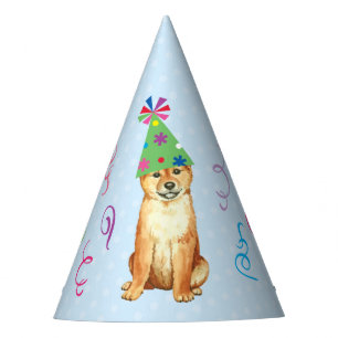 Chapeaux De Fêtes Fête d'anniversaire Shiba Inu