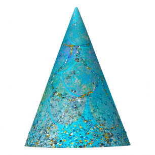 Chapeaux De Fêtes Fête d'anniversaire Sirène Perle Iridescente Paill