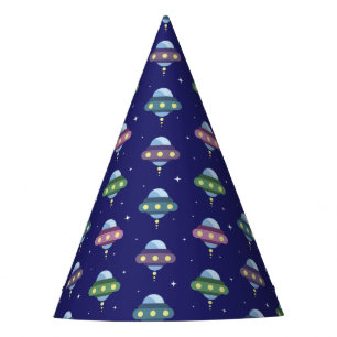 Chapeaux De Fêtes Fête d'anniversaire UFO Space