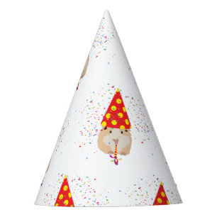 Chapeaux De Fêtes Fête de hamster - Animaux ayant une fête