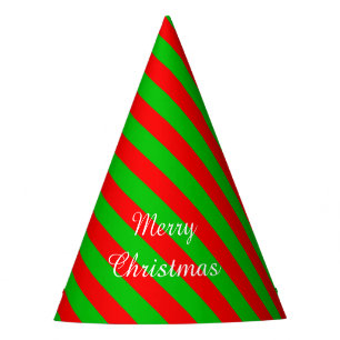 Chapeaux De Fêtes Fête de Noël Casquette/Vert et Rouge