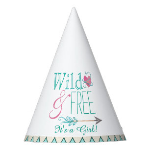 Chapeaux De Fêtes Fête Tribale C'est une Fille Baby Shower