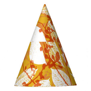 Chapeaux De Fêtes Feuilles d'automne : Golden Vintage Repeat