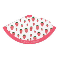 Fille aux fraises mignonne Premier anniversaire Pa