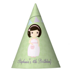 Chapeaux De Fêtes Fille d'anniversaire à la table cadeau