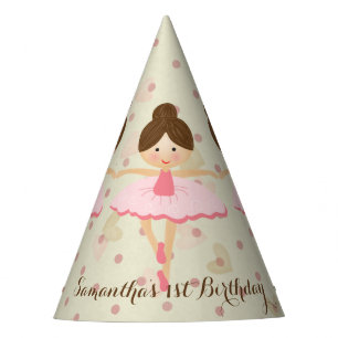Chapeaux De Fêtes Fille rose et Dreamy Ballerina