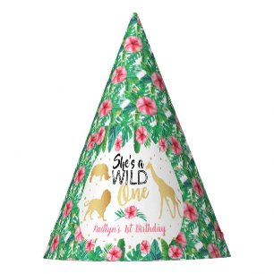 Chapeaux De Fêtes Filles Wild One Premier anniversaire