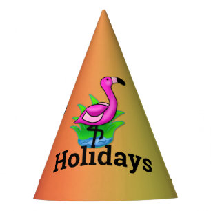 Chapeaux De Fêtes Flamant rose Beach Thème Fête du Soleil Anniversai