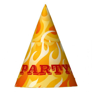Chapeaux De Fêtes Flammes chaudes