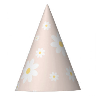 Chapeaux De Fêtes Fleur de marguerite blanche classique