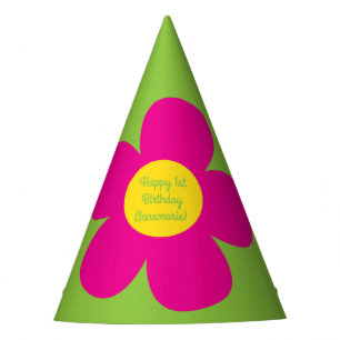Chapeaux De Fêtes Fleur mignonne fête d'anniversaire