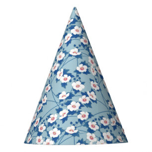 Chapeaux De Fêtes Fleurit Botanique Flore Doux Blush