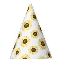 Fleurs de soleil jaunes Motif Floral