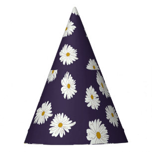 Chapeaux De Fêtes Fleurs marguerites : petit motif sans soudure.
