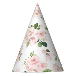 Chapeaux De Fêtes Fleurs roses, Roses roses, Fleurs Aquarelles