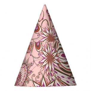 Chapeaux De Fêtes Floral Ethnique : Design Oriental Paisley.