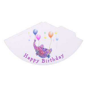 Chapeaux De Fêtes Flying Elephant Funny Anniversaire Papier Casquett