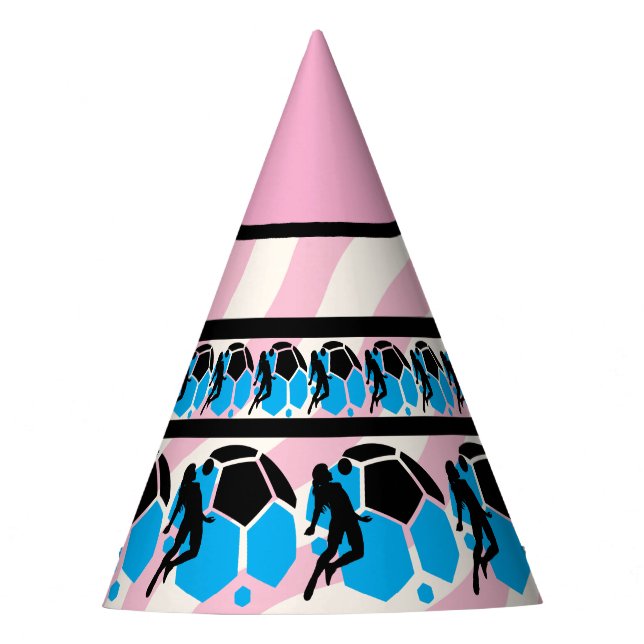Chapeaux De Fêtes Football Girl Birthday, Football Player Gift (Devant)