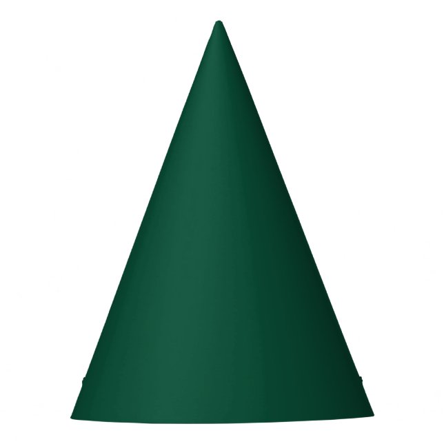 Chapeaux De Fêtes Forêt solide vert foncé (Devant)