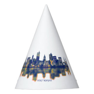 Chapeaux De Fêtes Fort Wayne Skyline