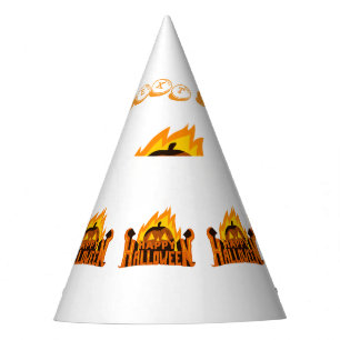 Chapeaux De Fêtes Fournitures artisanales effrayantes "Joyeux Hallow