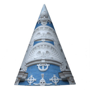 Chapeaux De Fêtes Fragment Art Nouveau : Détail architectural de Rig