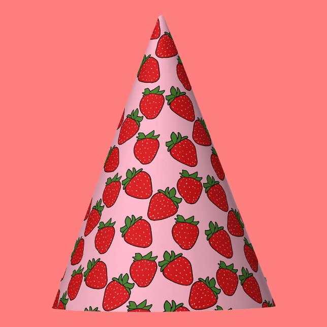 Chapeaux De Fêtes Fraise Anniversaire Thème de fête (Créateur téléchargé)